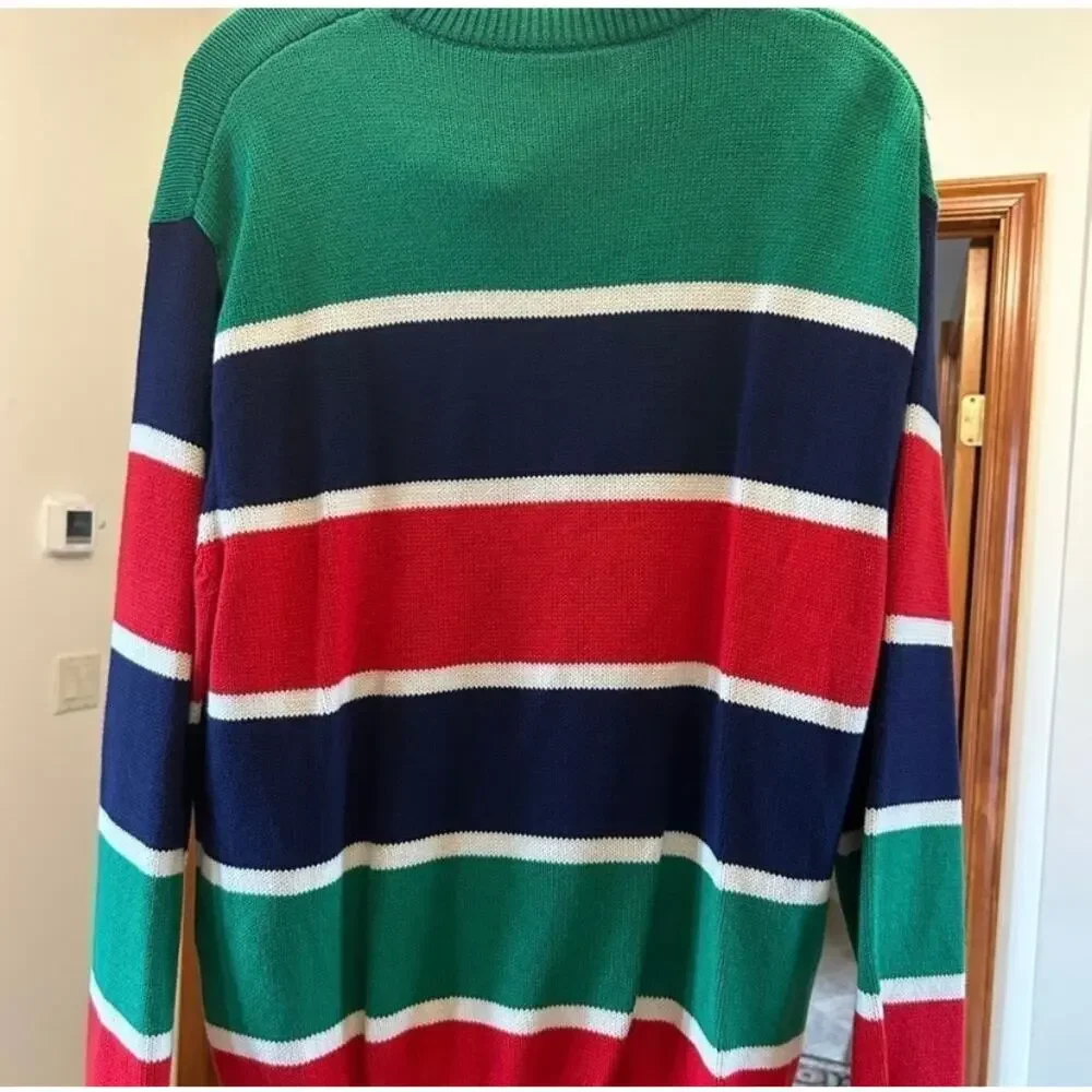 Men’s Gucci cotton/wool Cable knit sweater size large made in Italy NWT